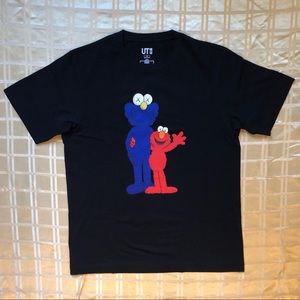 Kaws x Uniqlo x Sesame Street BFF Elmo